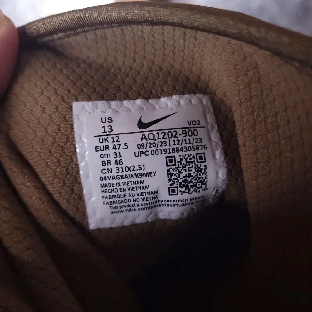 Nike SFB Field Boots Mens 13 Tan Tactical Combat Trail Frame